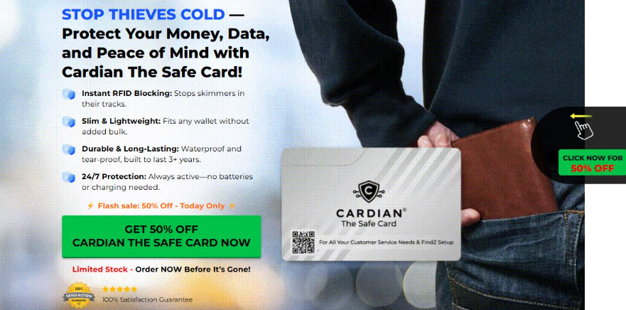 Cardian The Safe Card