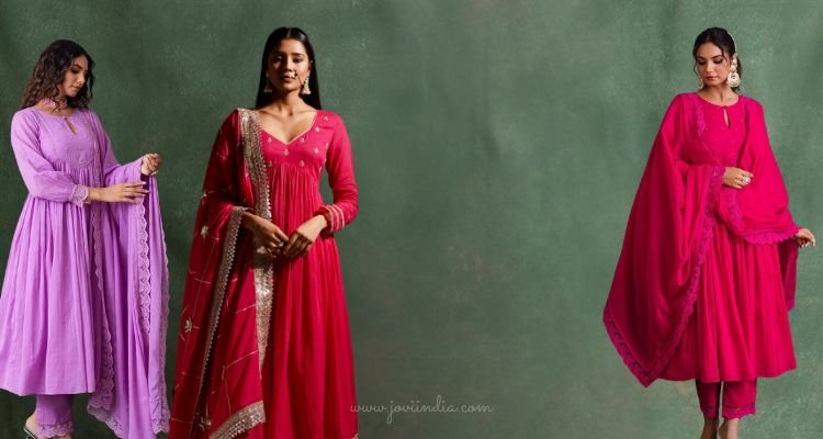 The Latest Designer Anarkali Suits for Women Explore Top Picks at JOVI India