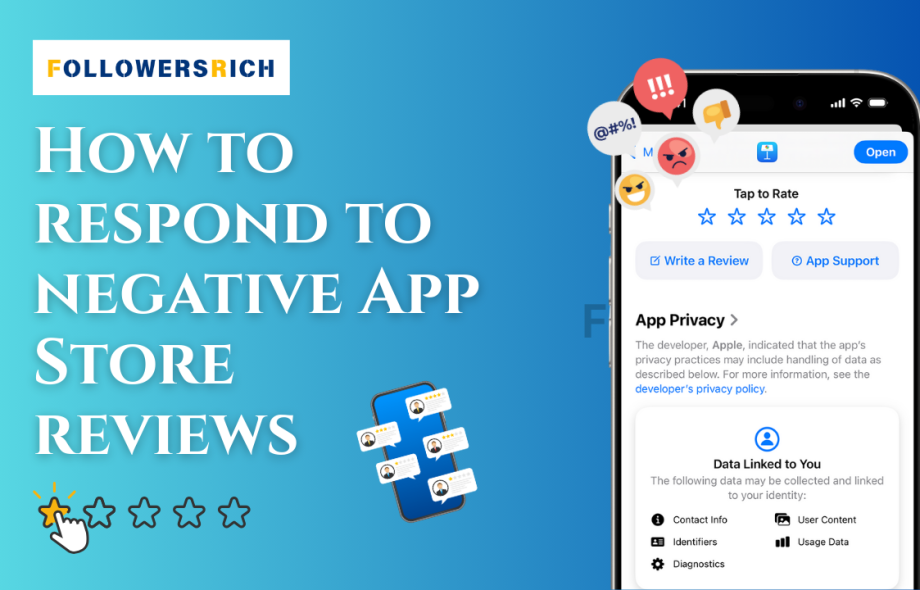 How to respond to negative app store reviews