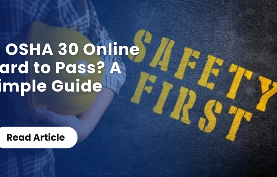 OSHA 30 certification