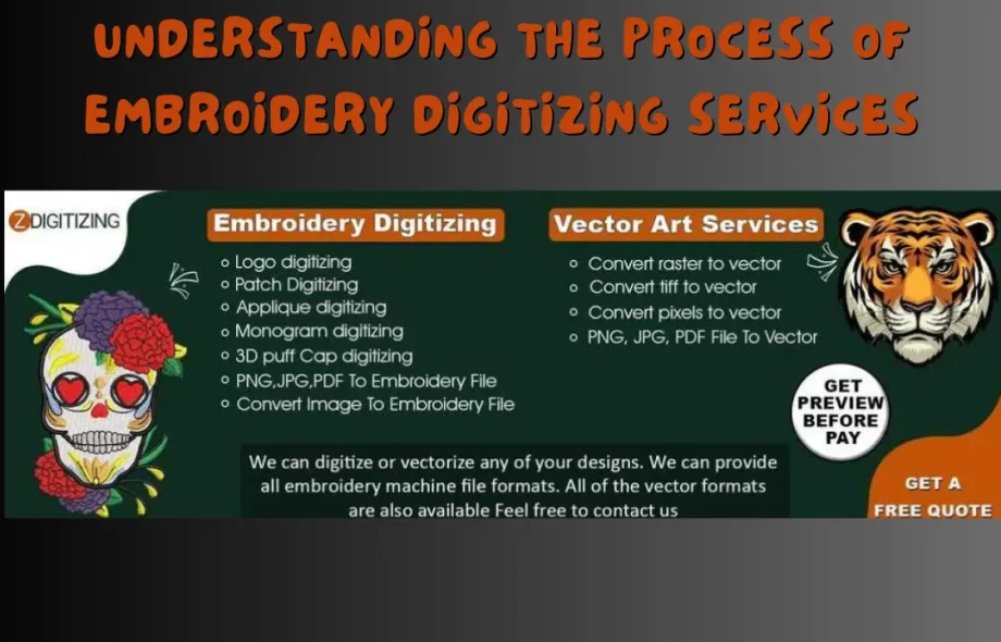 Understanding the Process of Embroidery Digitizing Services
