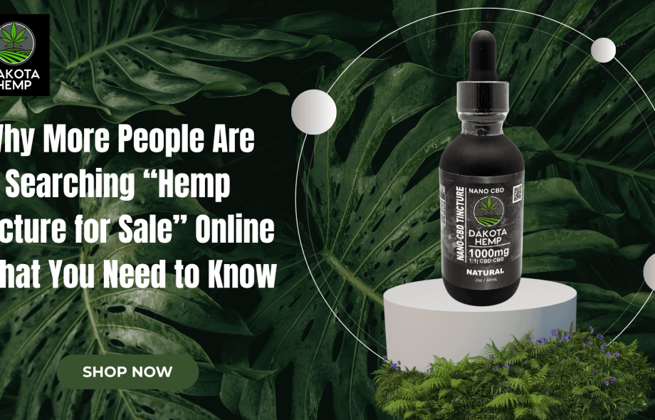 Hemp Tincture for Sale