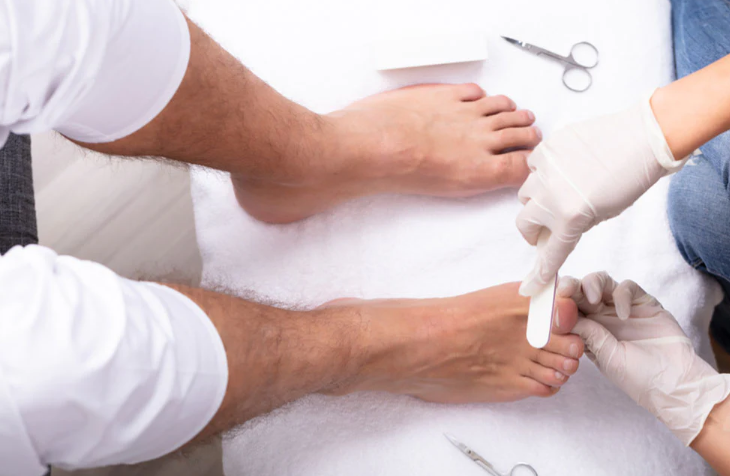 pedicure for men at home