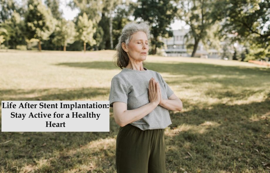 A Woman standing while joining her hands