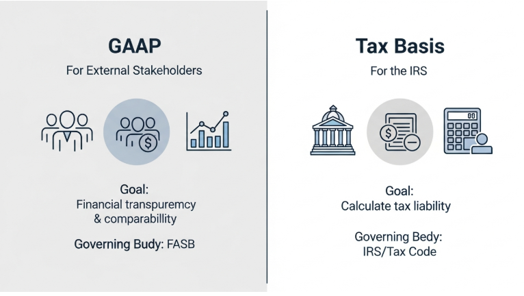 GAAP vs. Tax Basis Statments