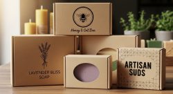Custom Kraft Soap Boxes
